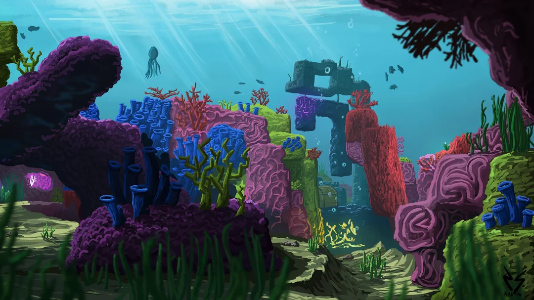 OctopusMC underwater world